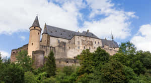 Vianden Castle Luxembourg Wallpaper