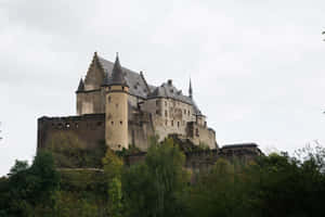 Vianden Castle Luxembourg Wallpaper