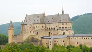 Vianden Castle Luxembourg Wallpaper