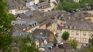 Vianden_ Town_ View_ Luxembourg Wallpaper