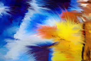 Vibrant_ Abstract_ Flurry Wallpaper