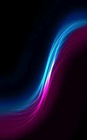 Vibrant Abstract Light Wave Wallpaper