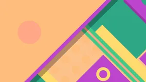 Vibrant Abstract Material Pattern Wallpaper