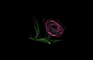 Vibrant Abstract Rose Wallpaper