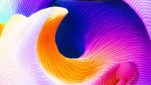 Vibrant_ Abstract_ Wave_ Formation Wallpaper