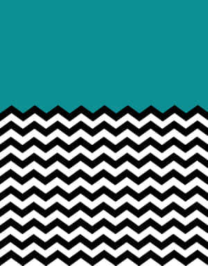Vibrant And Cute Chevron Pattern Wallpaper
