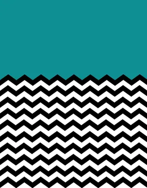 Vibrant And Cute Chevron Pattern Wallpaper
