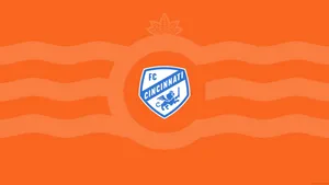 Vibrant And Dynamic Fc Cincinnati Logo Wallpaper