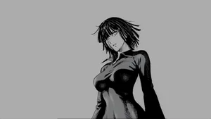 Vibrant And Dynamic Fubuki Artwork Wallpaper