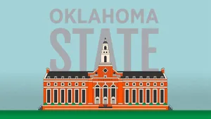 Vibrant And Impressive Oklahoma State University Vector Image Wallpaper
