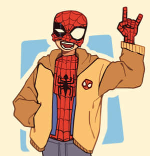 Vibrant And Intense Deadpool Art Wallpaper