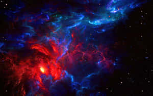 Vibrant And Mesmerizing Cosmic View Of Colorful Space Wallpaper