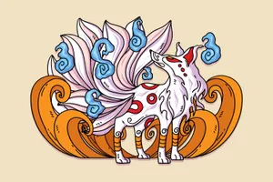 Vibrant Animals Lost In A Psychedelic Dream Wallpaper