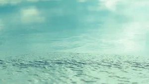 Vibrant Aqua Green Abstract Background Wallpaper