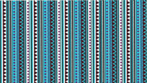 Vibrant Aztec Pattern Design Wallpaper