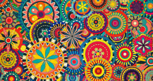 Vibrant Aztec Patterns.jpg Wallpaper