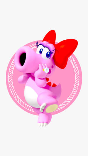 Vibrant Birdo In A Dynamic World Wallpaper