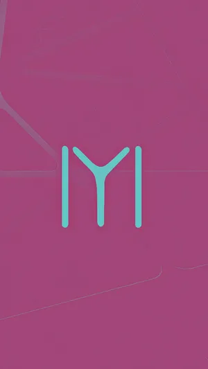 Vibrant Blue And Purple Seal Of The Kayi Tribe Wallpaper