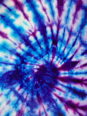 Vibrant Blue Tie Dye Patterns Add A Splash Of Color To Any Outfit Wallpaper