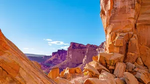 Vibrant_ Canyon_ View_4 K Wallpaper