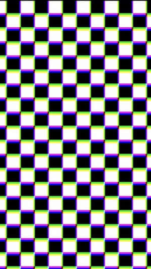 Vibrant Checkered Pattern Wallpaper