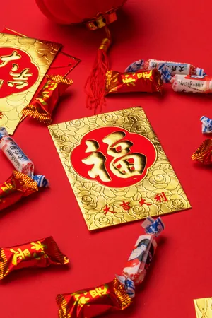 Vibrant Chinese New Year Celebration Wallpaper
