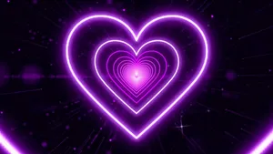 Vibrant City Skyline At Night Wallpaper