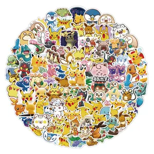 Vibrant Collection Of Pokemon Stickers Wallpaper