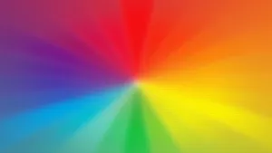 Vibrant Color Spectrum Display Wallpaper