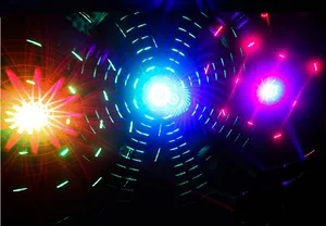 Vibrant D J Lighting Effects Wallpaper