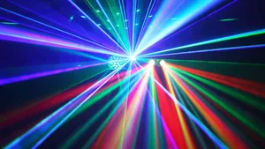 Vibrant D J Lighting Effects Wallpaper