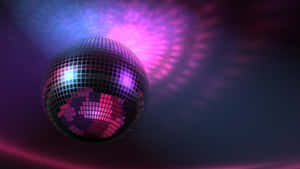 Vibrant Disco Ball Nightlife Wallpaper