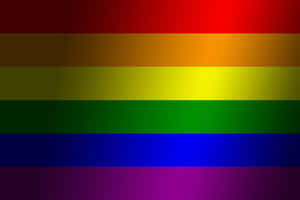 Vibrant Display Of Lgbt Pride With A Cute Lgbt Rainbow Flag Wallpaper