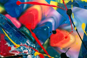 Vibrant Expressionist Artwork Wallpaper