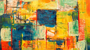 Vibrant Expressionist Artwork Wallpaper