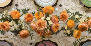 Vibrant Fall Flowers In Full Bloom Wallpaper