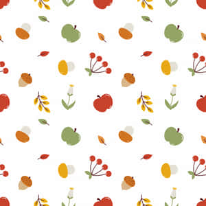 Vibrant Fall Harvest Scene Wallpaper