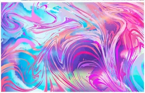 Vibrant Graffiti Swirls Wallpaper
