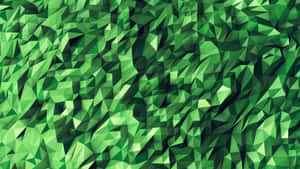 Vibrant Green Geometric Pattern Wallpaper Wallpaper