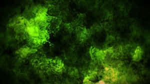 Vibrant Green Textured Surface Wallpaper