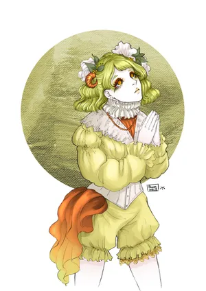 Vibrant Harajuku Girl In Bold Fashion Wallpaper