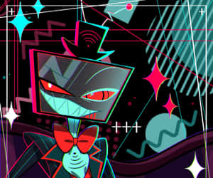 Vibrant Hazbin Hotel Character Art Wallpaper