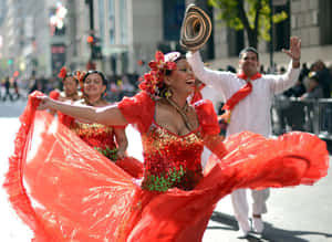 Vibrant Hispanic Culture In Action Wallpaper