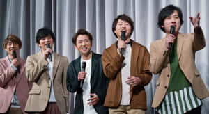 Vibrant J-pop Concert In Full Swing Wallpaper