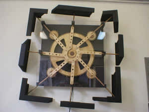 Vibrant Kinetic Art At Unusual Place Wallpaper