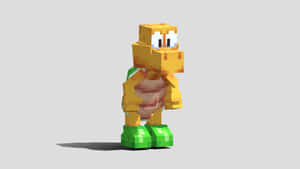 Vibrant Koopa Troopa From Super Mario Wallpaper