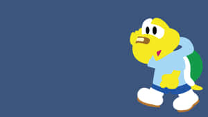 Vibrant Koopa Troopa Ready For Action! Wallpaper