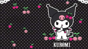 Vibrant Kuromi Pattern Wallpaper Wallpaper