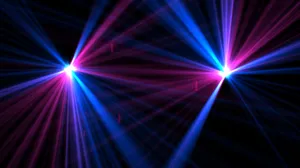 Vibrant Laser Light Show Wallpaper