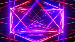 Vibrant Laser Light Show Wallpaper